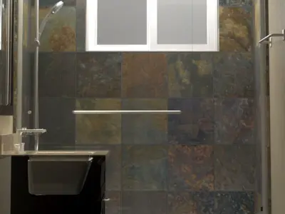 Bathroom-001 3D model