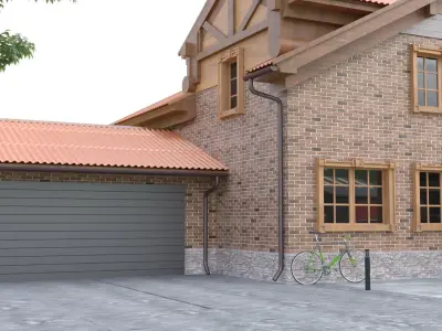 House castle 3D model purchase