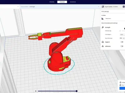 Robotic Industry 3D print model
