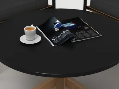 Flexform Harp Set 3D model