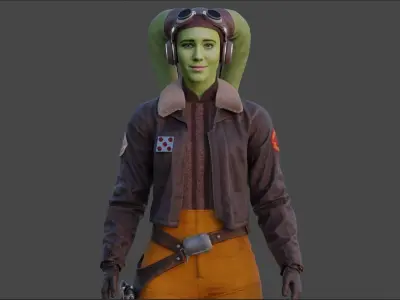 Hera Syndulla from Ahsoka Serie 3D model