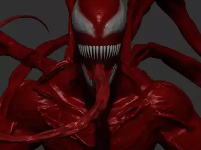 The Carnage Symbiote 3D model