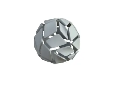 Sci Fi Object No 6113 Low Poly Texture