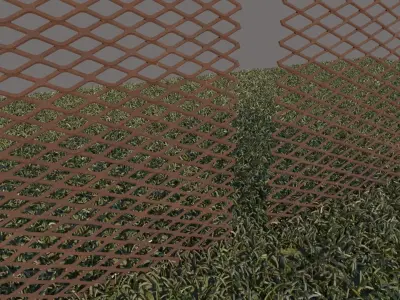 Deployed metal 3D model