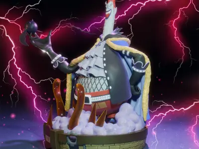 Moria Sculpture Scale 1-10 3D print model