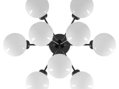 Apiales 9 ceiling lamp 3D model