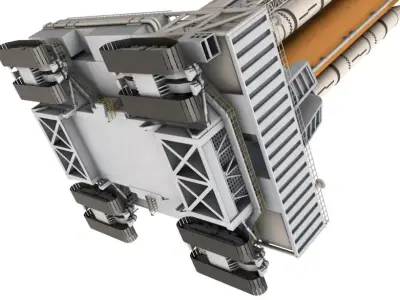 SLS Mobile Launcher Platform 3D model