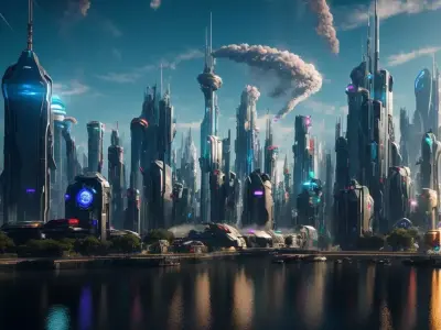 Mystiopolis City of the Future Texture