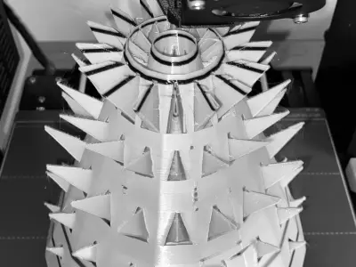 Pyramid Lamp 3D print model