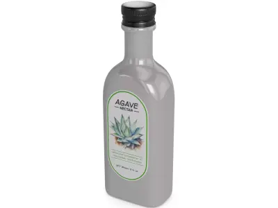 Syrups Agave Nectar 3D model