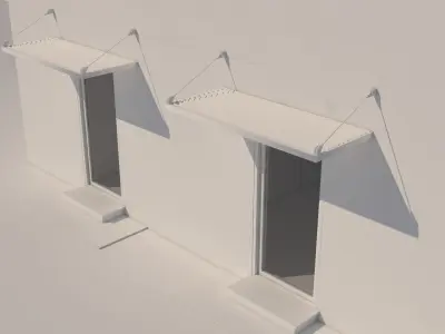 Modern Summer House  3D model