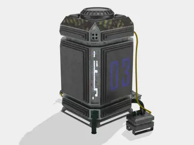 Experiment Chamber 3D model