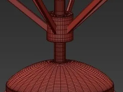 lyustra chandelier gigolo 3D model