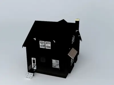 Craftsman Bungalow Free 3D model