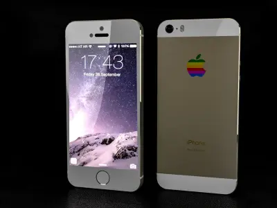 IPHONE 5S  Free low-poly 3D model