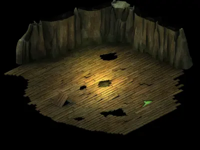 Fernnor Tree Cave - Floor 02 3D model