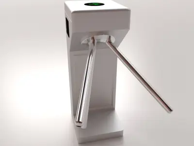 Tripod Turnstile 3D model