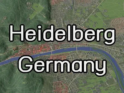 Germany - city and urban 3D Model Pack