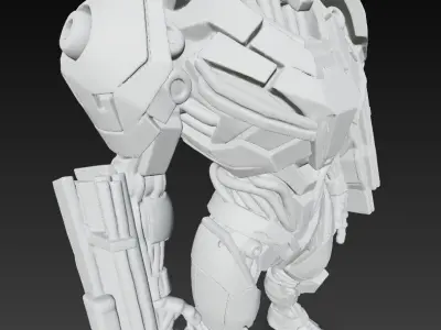 Elite Vanguard Unit NextGen Combat Android 3D print model