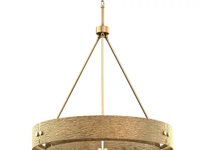VOUVRAY ROUND CHANDELIER 36 3D model