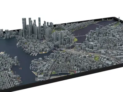  City of Boston 3D model