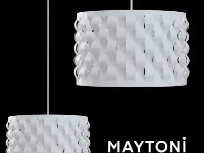 Pendant Delicate MOD196-PL-02-W Maytoni Modern Free 3D model