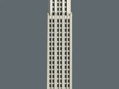 909 Walnut Tower 3D print model
