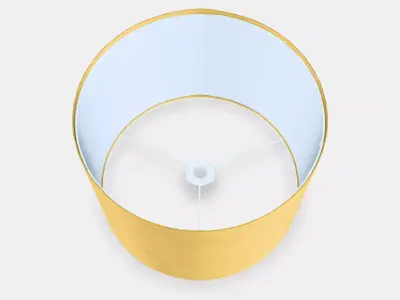 MOLNSKIKT Lamp shade Low-poly 3D model