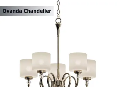 Ovanda Chandelier 3D model