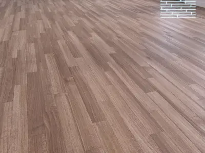 Parquet - Laminate - Wooden floor Low-poly 3D model 4
