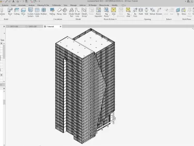 Office Building CM15 3D model