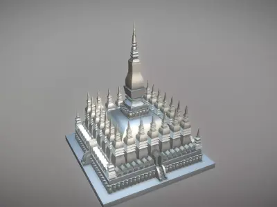  lamp - PhaThatLuang - laos - v1 3D print model