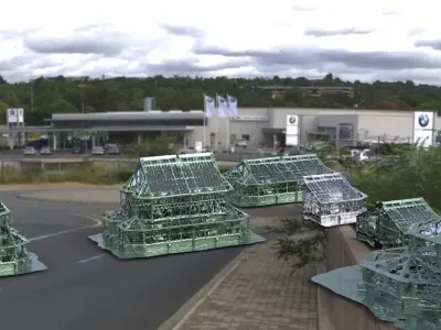 Green house collection kit bash 3D model