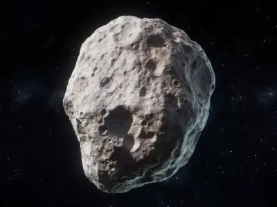 Asteroid Low-poly 3D model