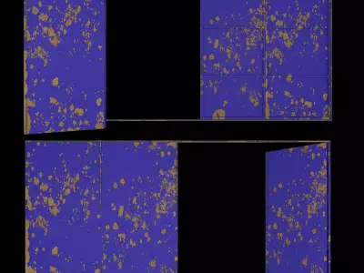 Factory Door 3D model