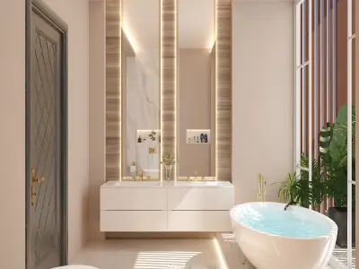 BATH ROOM 3D model