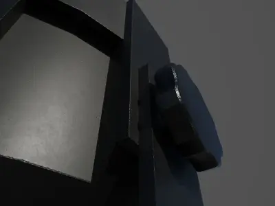 SpotLight stage light Low-poly 3D model