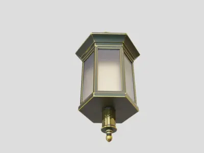 Lantern 3D model 4