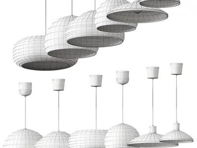 Aldo Bernardi MATERIA Pendant Lamp 3D model