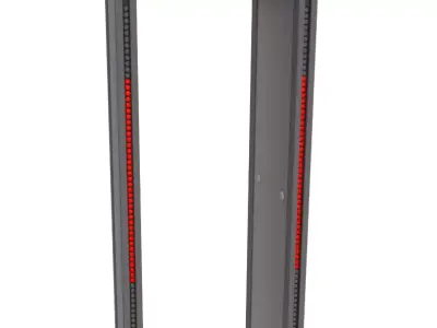 Security Metal Detector model 3D model