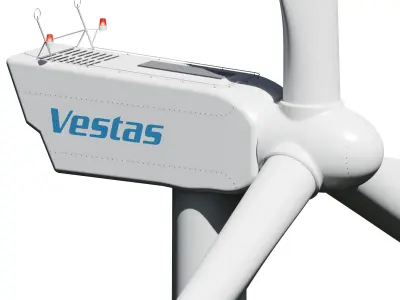 Wind Turbine Vestas 3D model