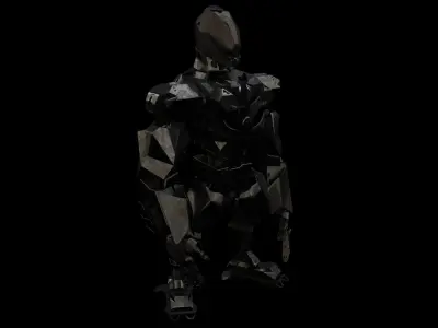 mech robot transform  3D model