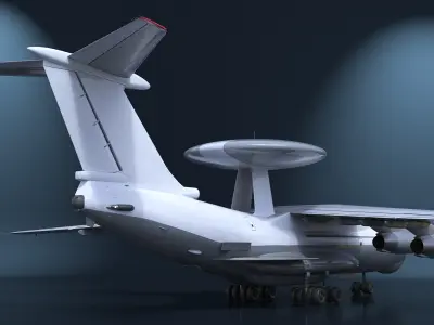  Airborne Radar Patrol Plane Simplified 