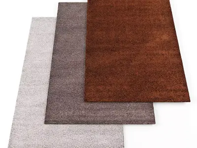 Carpet three rugs Texture