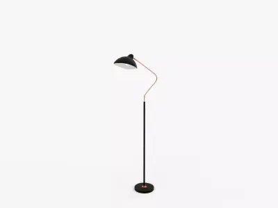 brightech Swoop Floor Lamp 3D model