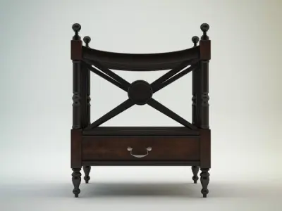 Kavelio Newspaper Rack 3D model