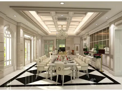 All first floor house designs 3D model