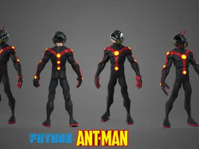 Future Antman  3D print model