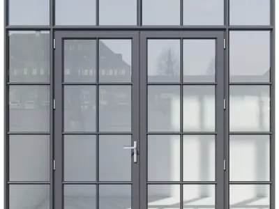 Reynaers Slim Line-38 Low-poly 3D model