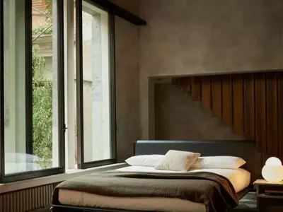 Arc Rail Minimal Bed 3D Model  3D model